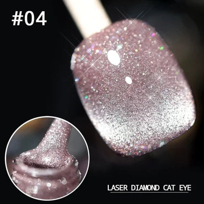 💎Laser Diamond Cat Eye Nagellack