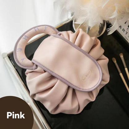 Lazy Drawstring Makeup Fashion Handbag