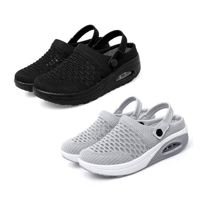 Dam Walking Shoes Air Cushion Slip-On Skor