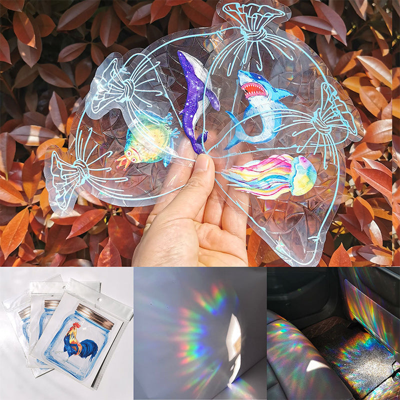 Rainbow Prism Static Sticker-Sun Catcher