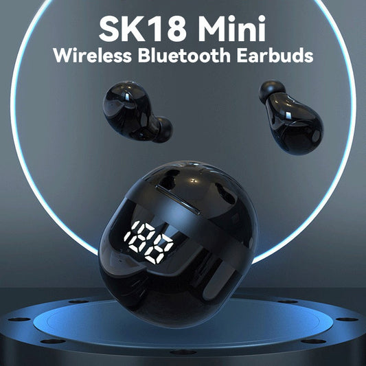 SK18 Mini trådlösa Bluetooth-hörlurar