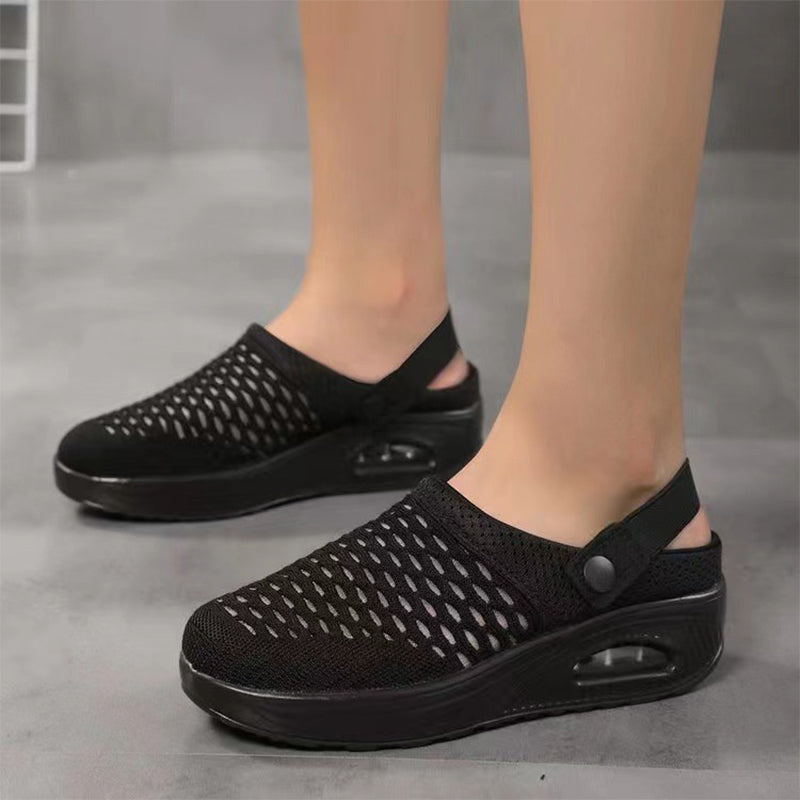 Dam Walking Shoes Air Cushion Slip-On Skor