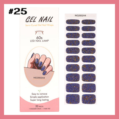 🔥2024 Latest Manicure🔥Gel Manicure Stickers