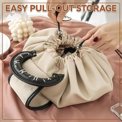 Lazy Drawstring Makeup Fashion Handbag