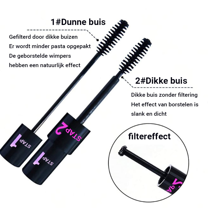 Long Thick Curl Duo Eyelash Mascara 🔥 Köp 1 få 1 gratis🔥