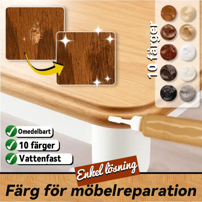 🔥Köp 1 få 2 gratis🔥Lätt Att Reparera Trämöbler Efterlackeringsfärg