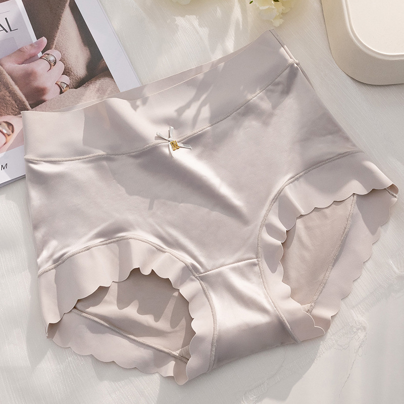 ( 🎁  2024 Nytt År Hot Sale  70% rabatt🎁)Pay1 Få 3(4paket) Premium Satin Antibakteriell Ice Silk Fuktabsorberande trosor